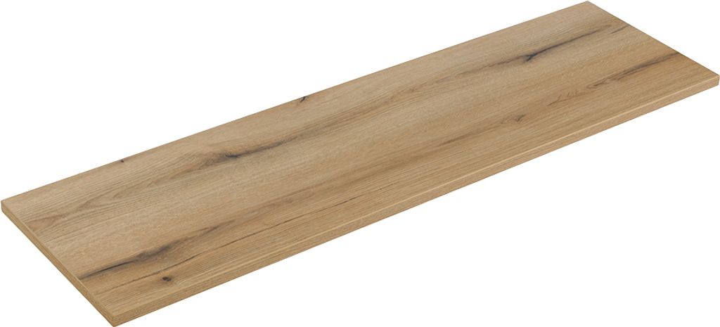 Waschtischplatte 160 cm, Eiche, NEWPORT-56-OAK
