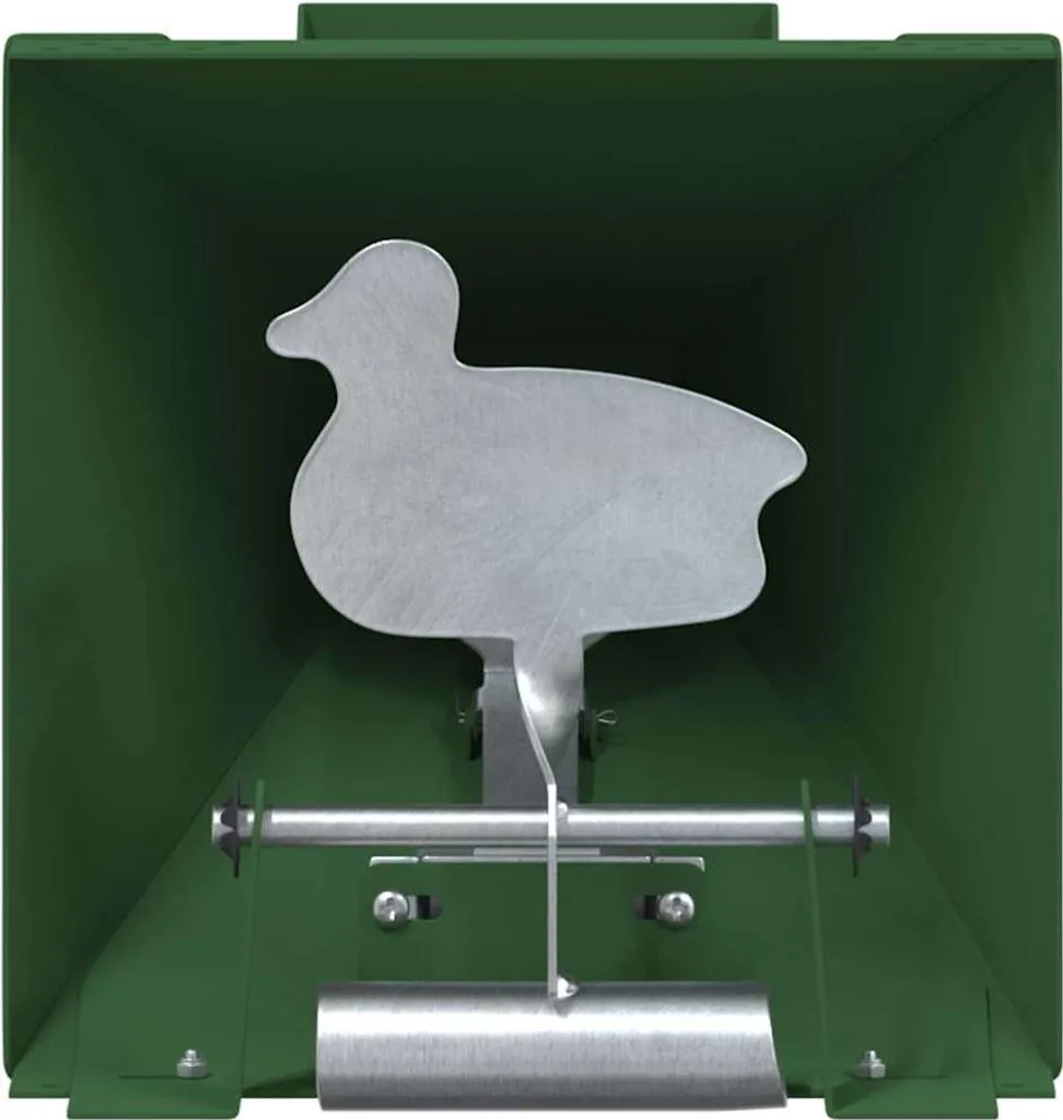 Piège à plombs anti-ricochet en acier pour sécuriser le tir 14 cm