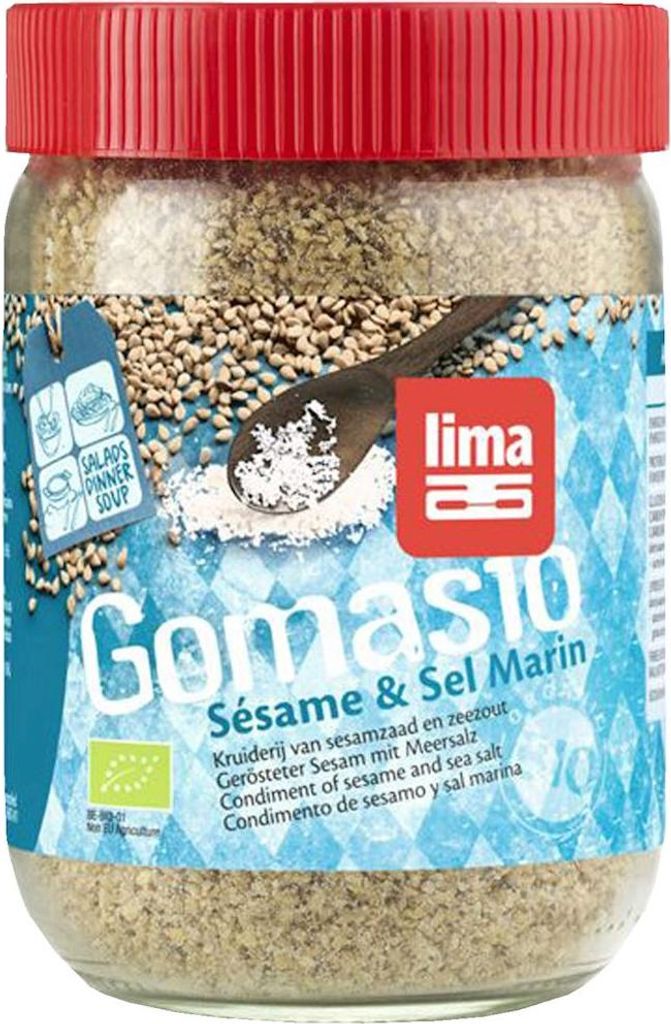 GOMASIO - SÓL SEZAMOWA BIO 225 g - LIMA