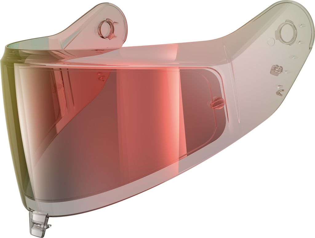 Shark Unisex Vz40045pred Bildschirm Für Motorradhelm, IRRIDUM Red, Einheitsgröße EU