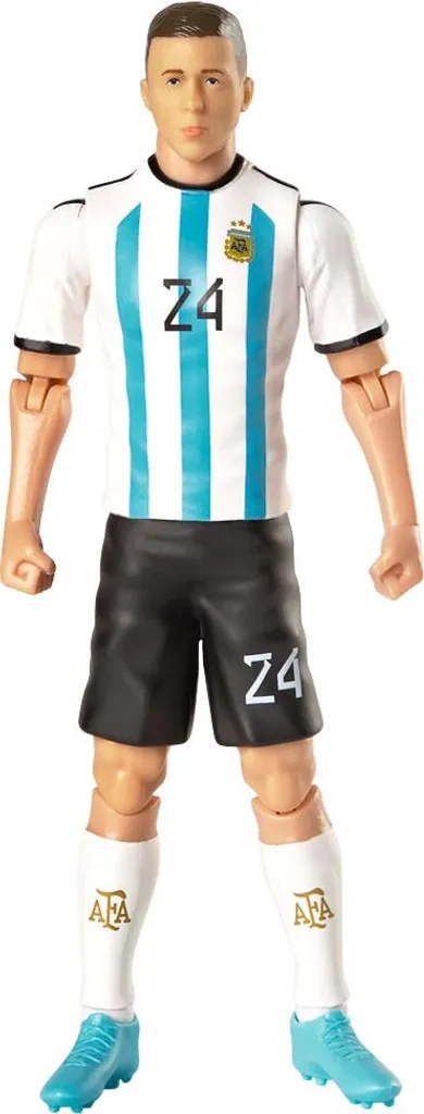 Figurine Enzo Argentine 20cm : Décoration de Bureau pour Fan de Foot