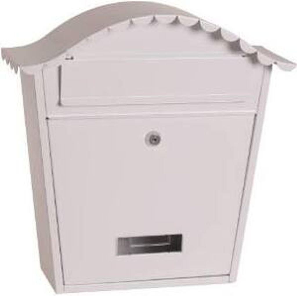 LEVIOR - Briefkasten weiß 37x36. 4x13. 4cm 981