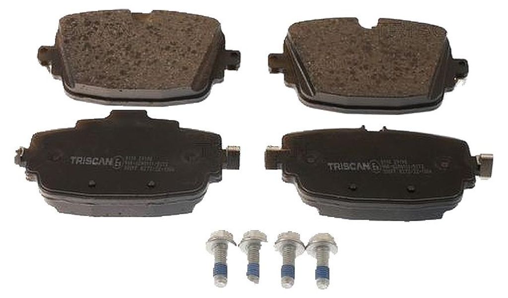 TRISCAN Bremsbelagsatz, Scheibenbremse Hinten 8110 29198