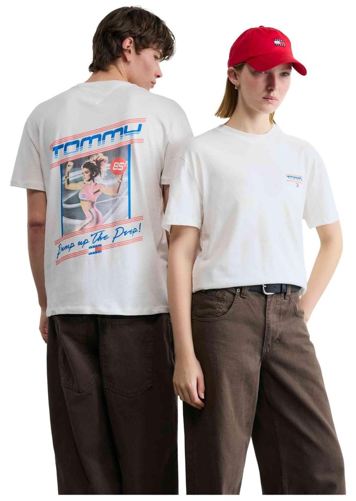 T-Shirt Tommy Hilfiger TJM REG POSTER SS TEE für Uni