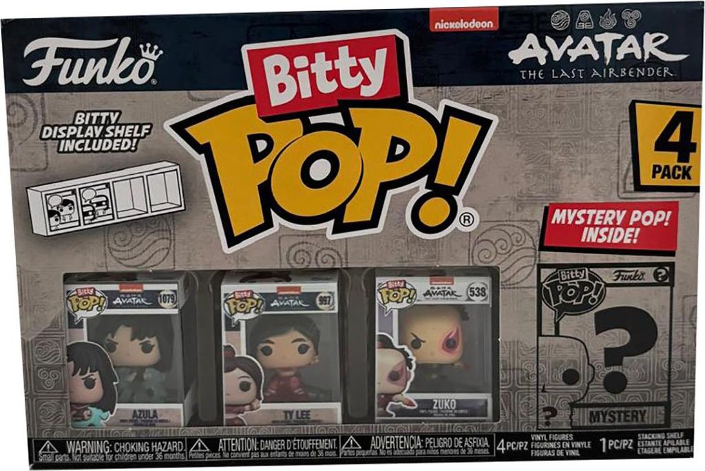 Funko Bitty Pop! Avatar, Azula, Ty Lee, Zuko, 3 małe Zdjęcie produktu 