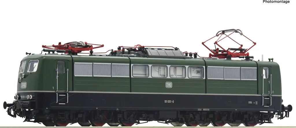 Locomotive Roco 7500116 : BR 151 051-0 DB Époque IV PluX22