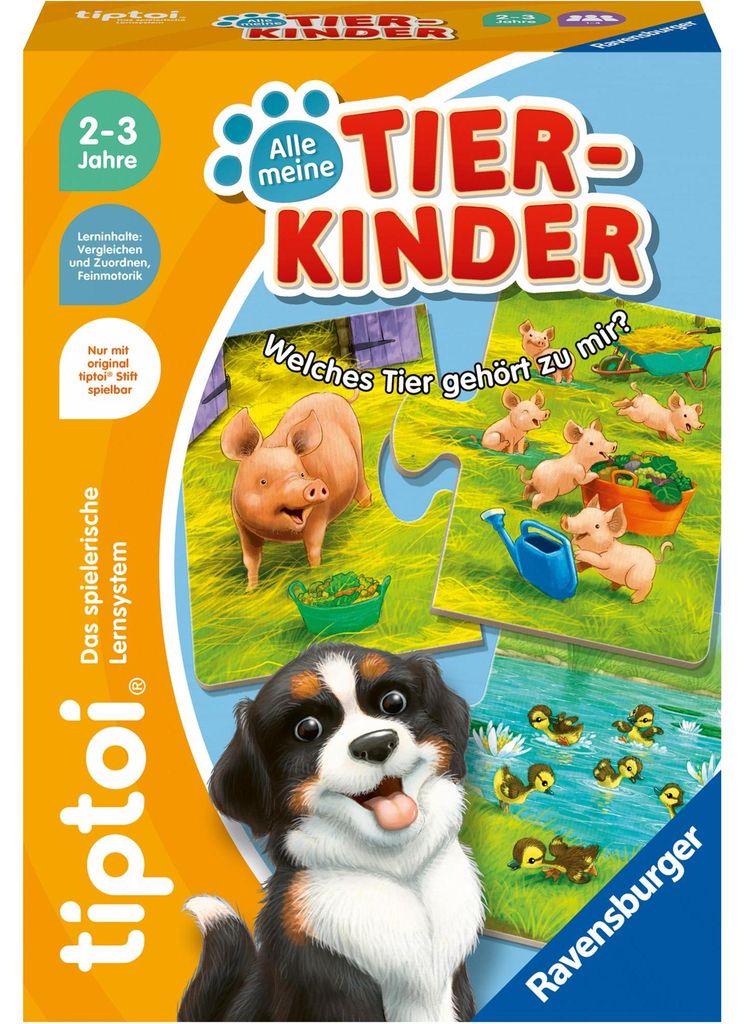 Tutti i miei figli animali Ravensburger 00108 Immagine del prodotto 