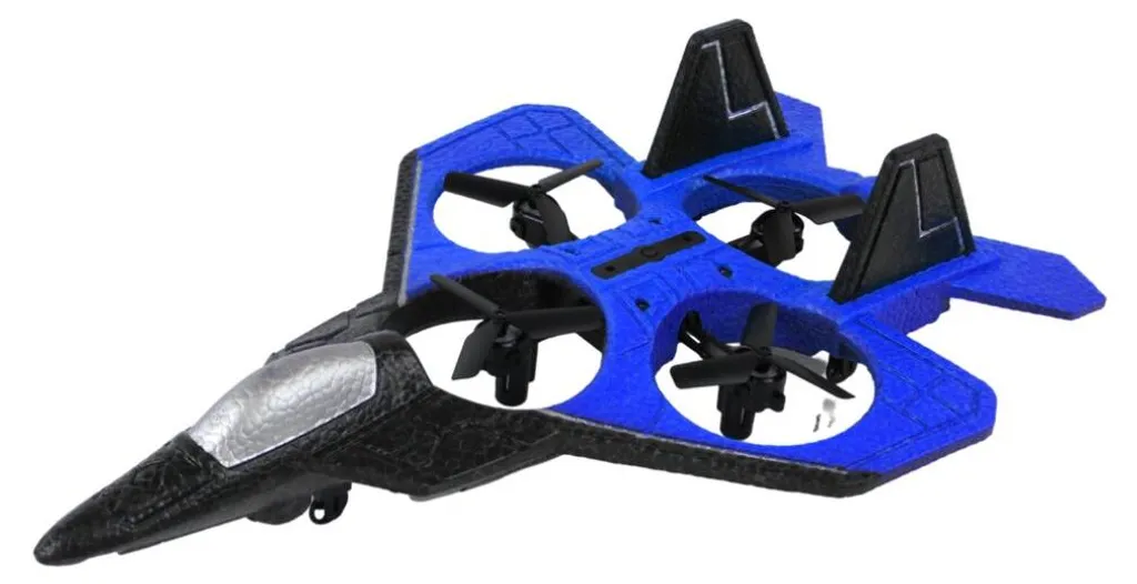 Drone avion télécommandé RC avec hélice robuste, taille unique - 2