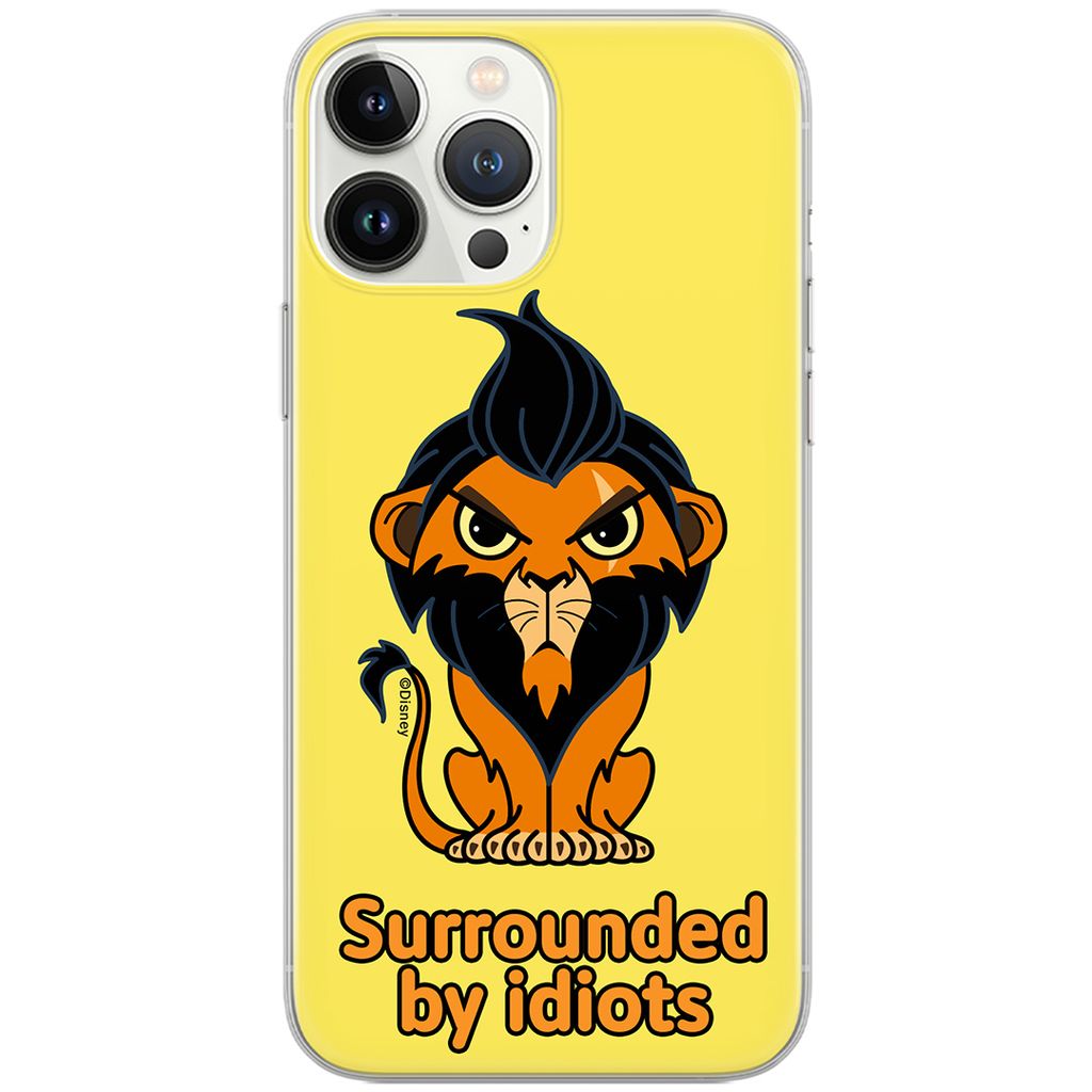 Original Disney Handyhülle Case Scar 001 Yellow für Xiaomi REDMI 10 / REDMI NOTE 11 4G mit Urheberrecht