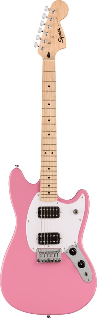 Fender Squier Sonic Mustang HH MN Flash Pink E-Gitarre