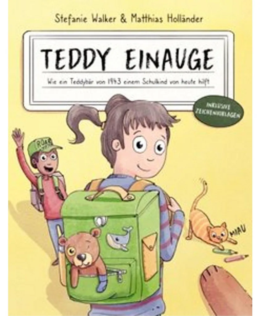 Teddy Einauge peluche de réconfort pour aider l'enfant à s'endormir
