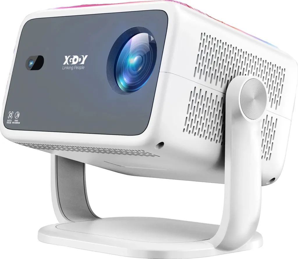 Projecteur Vidéo Full HD 1080P Natif - 500 Lumens ANSI Haute Luminosité