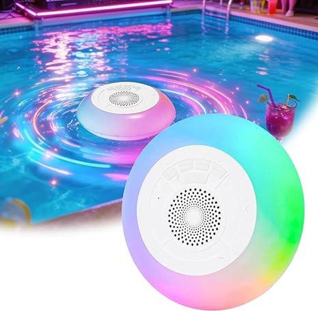 Haut-parleur étanche pour piscine, portable, Bluetooth, Image du produit 