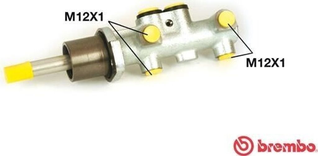 BREMBO M 85 039 - OE 6Q0611019N Hauptbremszylinder für Cordoba (6L), Fabia I (6Y), Fabia II (54), Ibiza (6L), Polo (6V), Polo (9N), Roomster (5J)