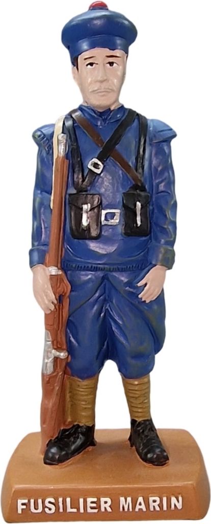 Französischer Soldat der Marine 1914-1918 WWI