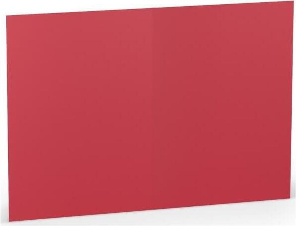 Rössler 16407036, Standard-Grußkarte, Herzlichen Glückwunsch, Rot, Papier, 220 g/m², 100 Stück(e)