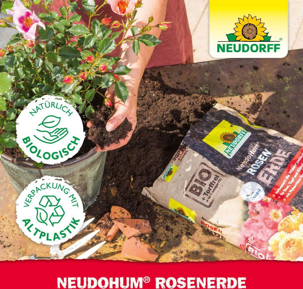 Neudorff NeudoHum RosenErde - 20 Liter Produktbild 6