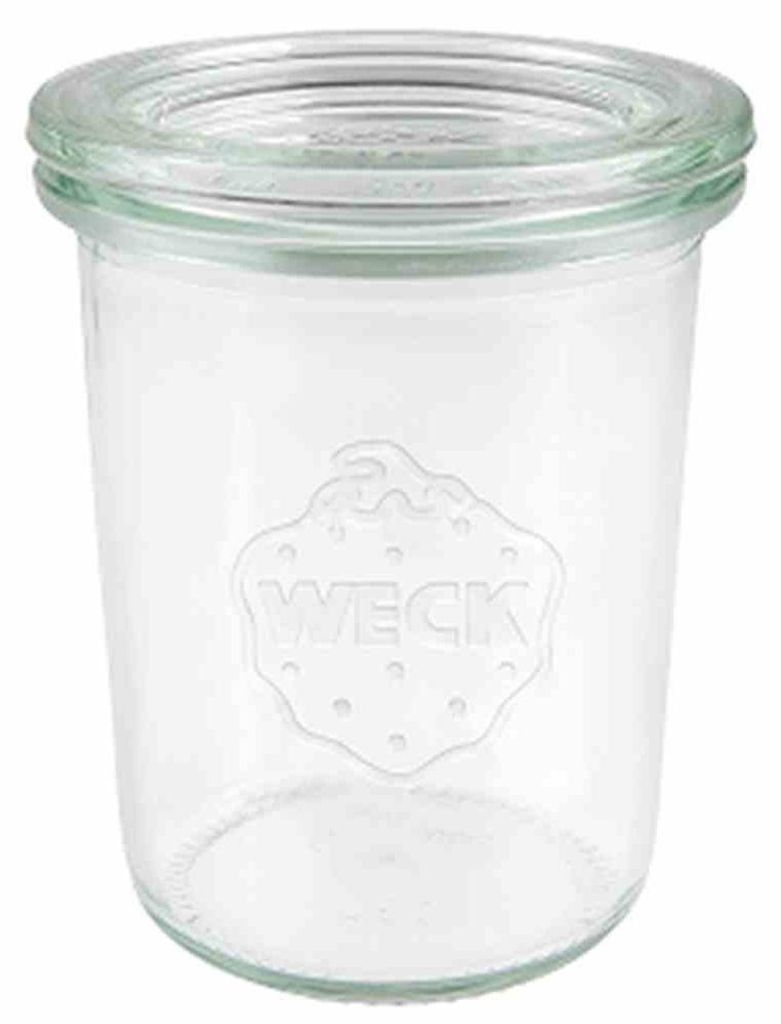 WECK 760 Sturzglas mit Deckel 160ml 12er-Karton ohne Ringe Produktbild 