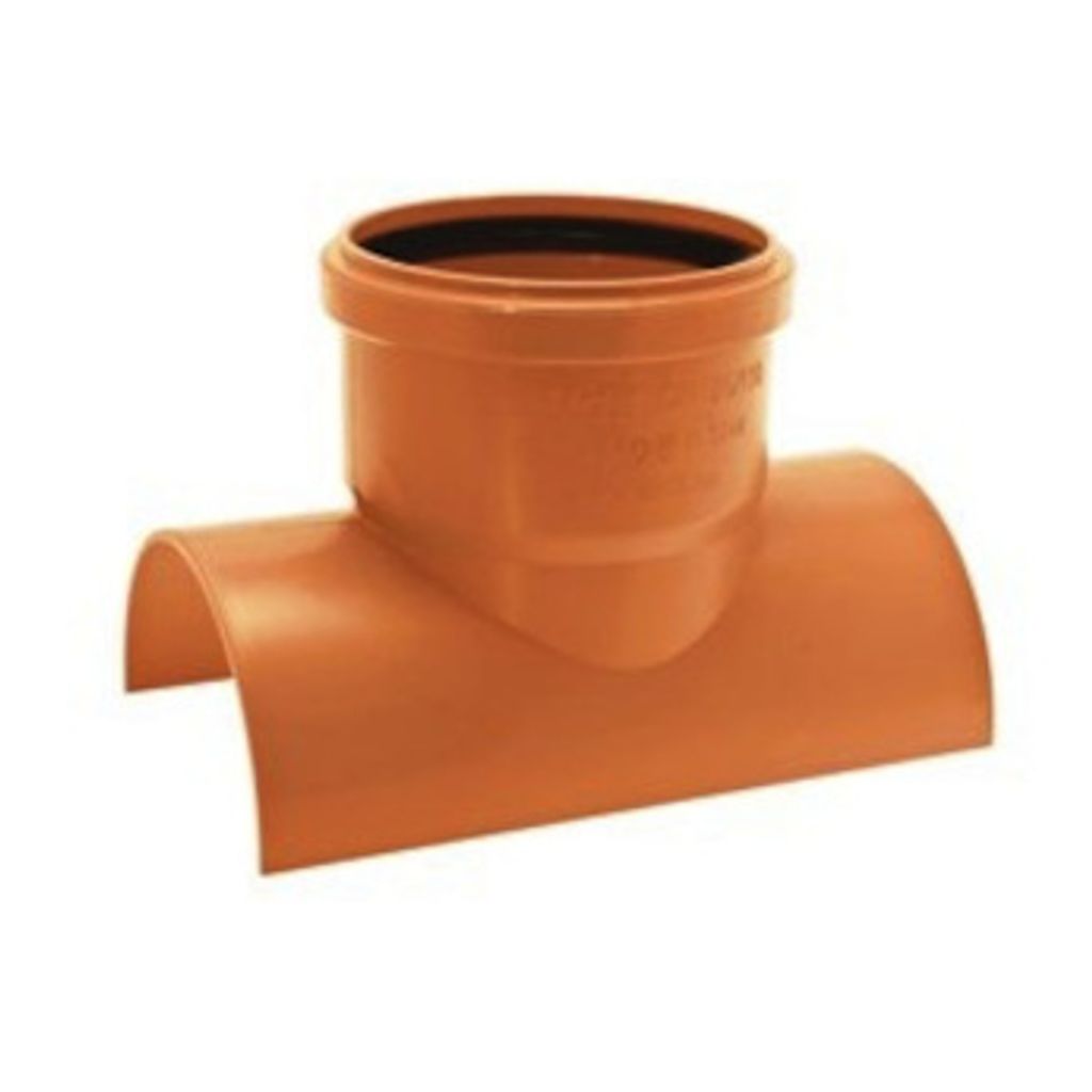 ramo adesivo airfit a 90 gradi, DN 125/110 in PVC-U Immagine del prodotto 