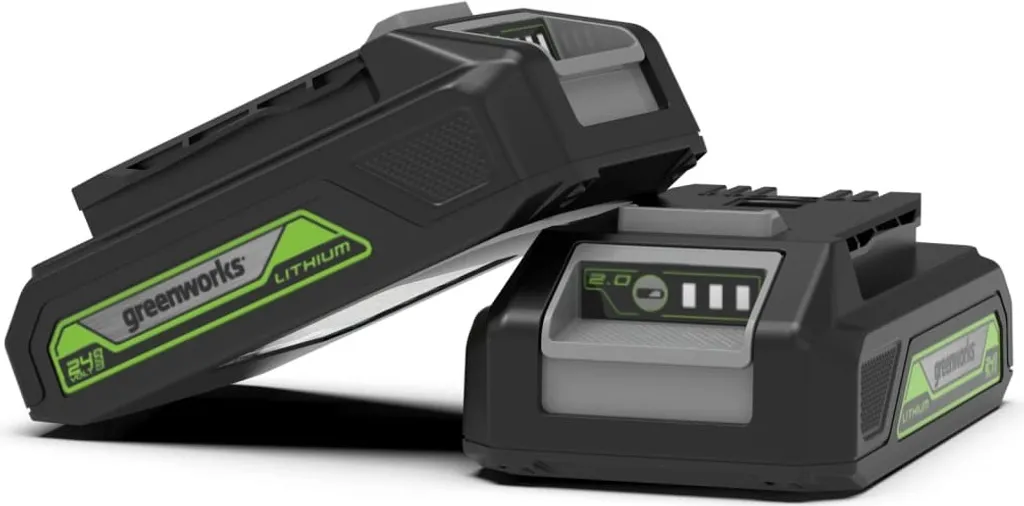 Greenworks 24V Akku 2Ah G24B2 Batterie Lithium-ion Haute Performance