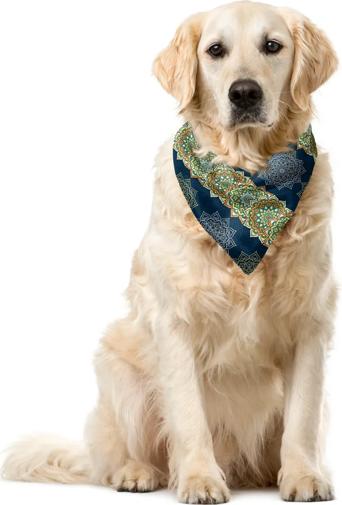 Foulard Cane ABAKUHAUS Boho Style: 55cm Motivi Orientali