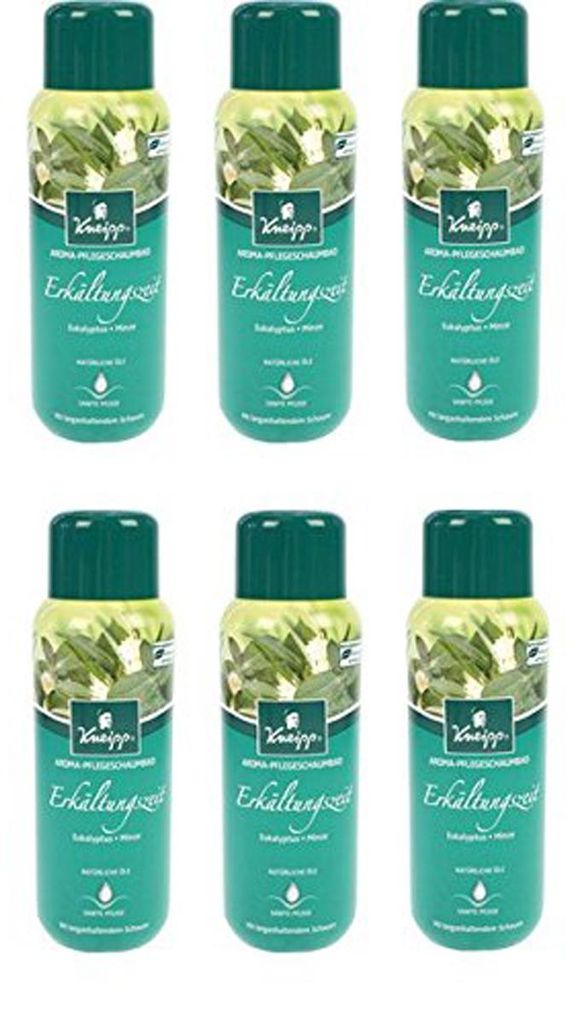 Kneipp Aroma-Pflegeschaumbad Erkältungszeit Eucalyptus, 6er Obrázek produktu 