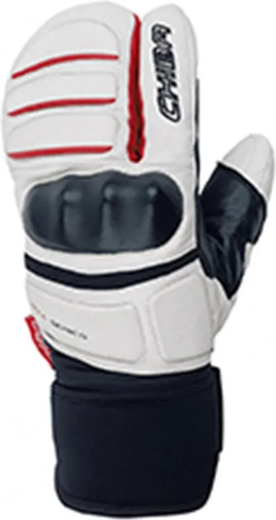Gants Vélo Route Hiver Chiba Trigger Race Imperméables Lobster Blanc
