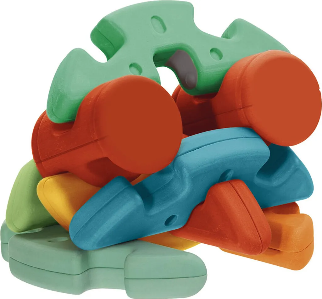 Balle créative 2-en-1 éco-responsable avec textures sensorielles bébé - 11