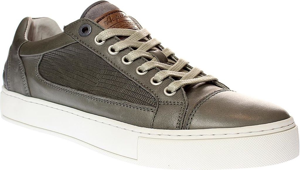 Australian Footwear GIBSON LEATHER - Herren Schnürer Sneaker - 15119803 k00-grey, Größe:43 EU