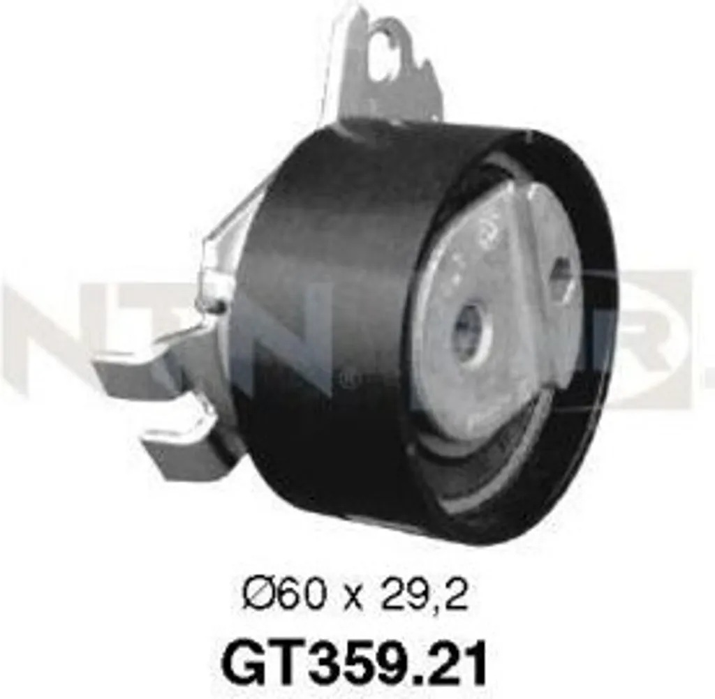 Galet tendeur SNR GT359.21 haute résistance pour moteur PSA 0829 69