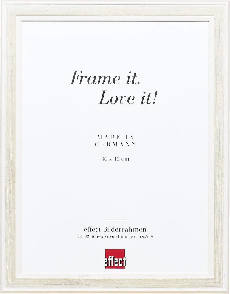 Cornice Profilo 64 Bianca 10,5x14,8 cm Vetro Antiriflesso Legno