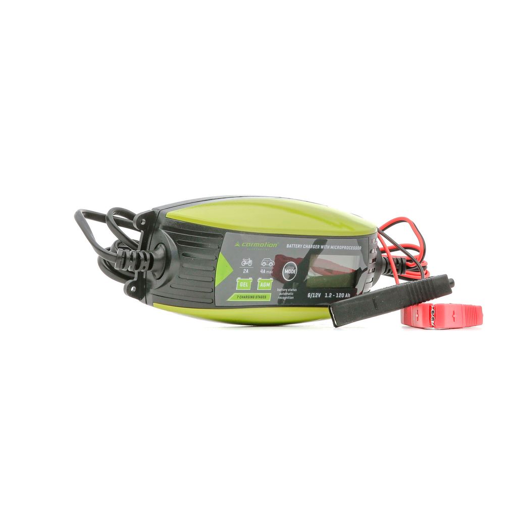 CARMOTION Autobatterie Ladegerät Batterieladegerät 6 12V 230V für KFZ LKW Motorrad 58695
