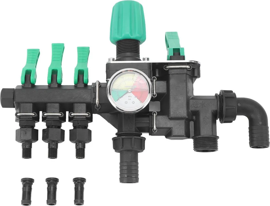 Régulateur de pression agricole pour distribution d'eau et engrais