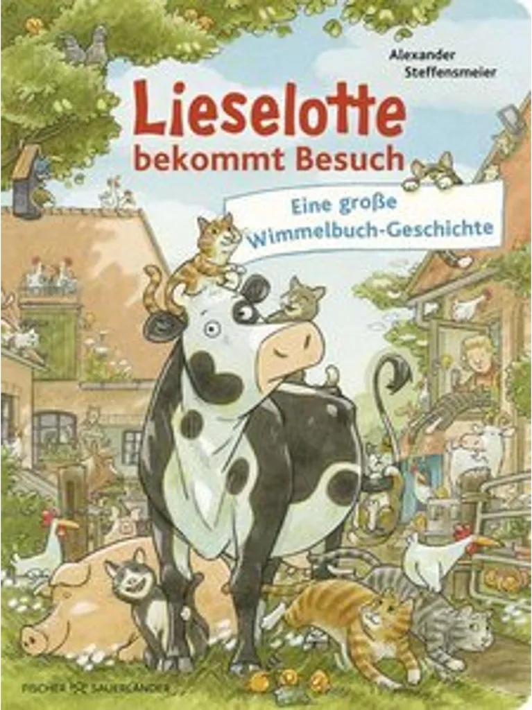 Livre d'Éveil Wimmelbuch Lieselotte : Un Album d'Observation Passionnant