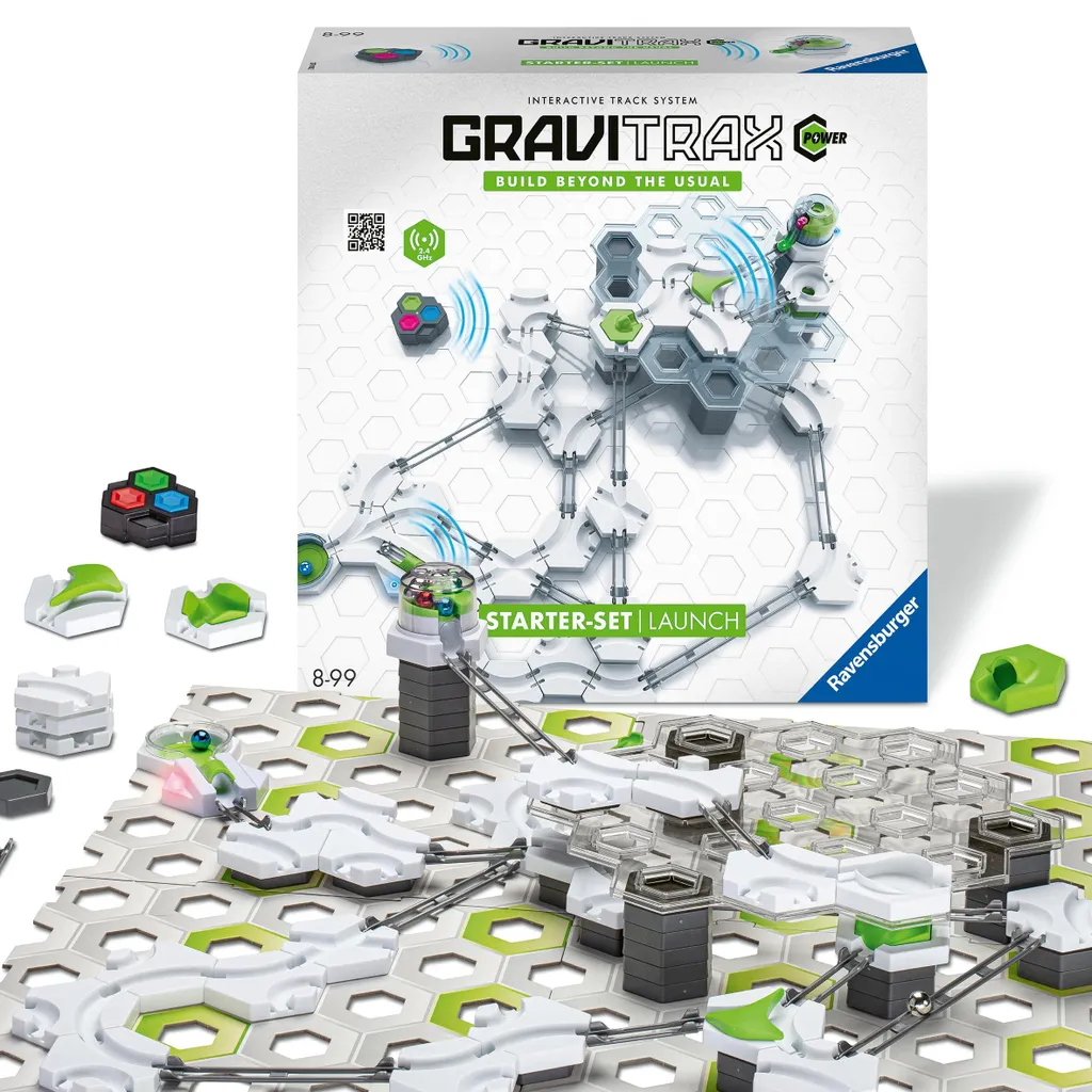 Kit de démarrage GraviTrax Power Launch - Circuit à billes électronique - 9
