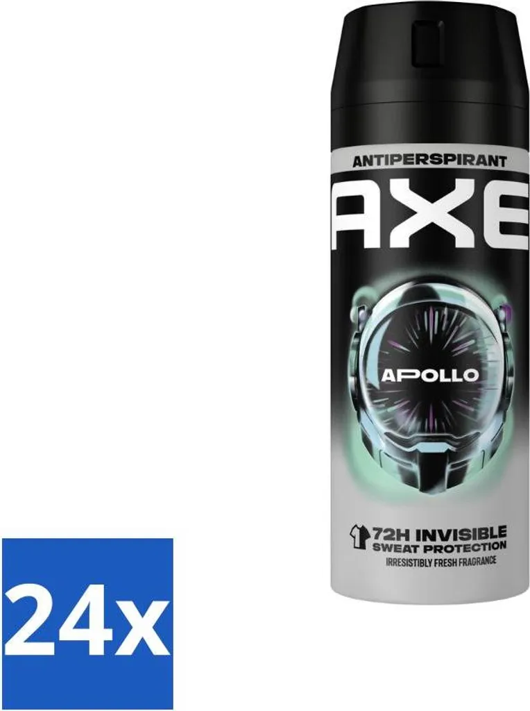 Axe Apollo 150ml Lotto 24 Pezzi - Risparmio Famiglia Deodorante