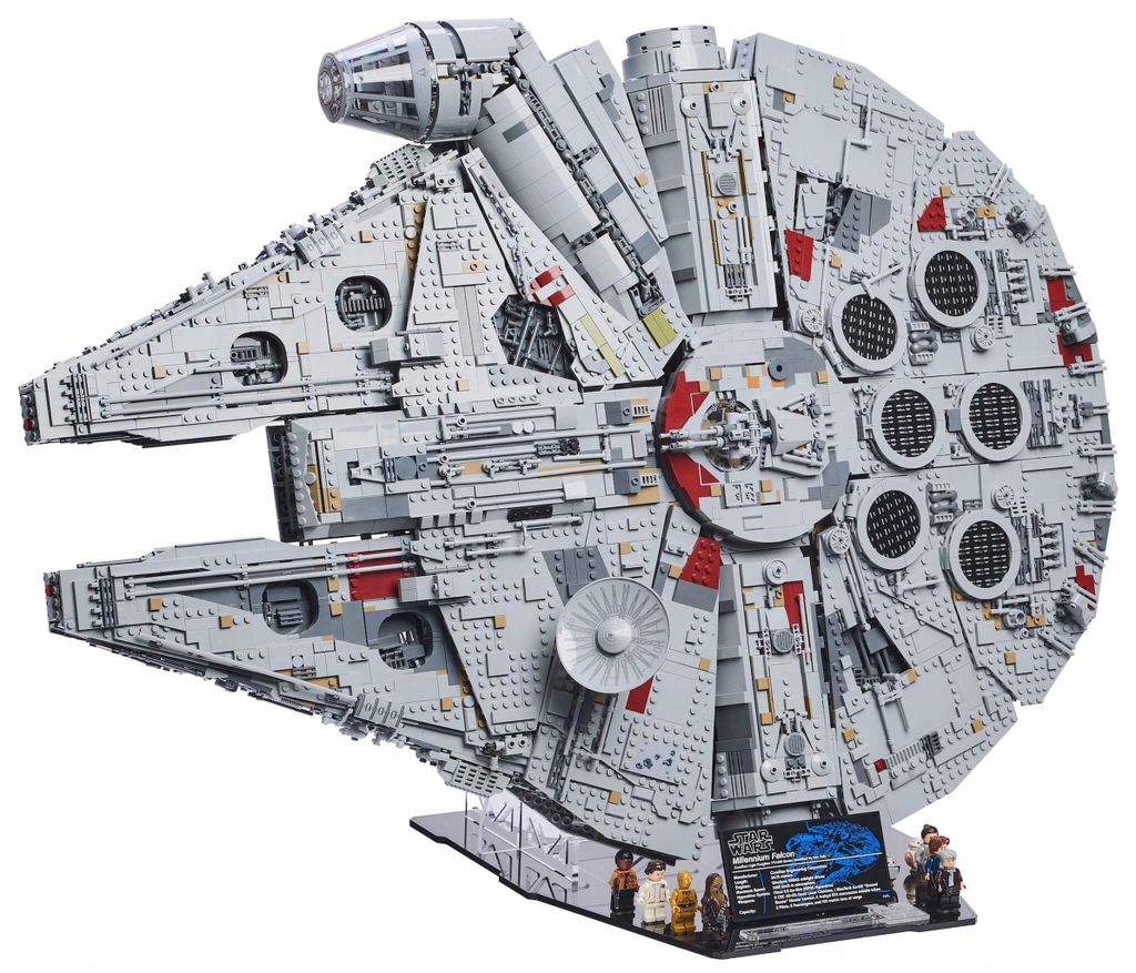 Support noir pour LEGO® 75192 Star Wars – Faucon Millenium Image du produit 