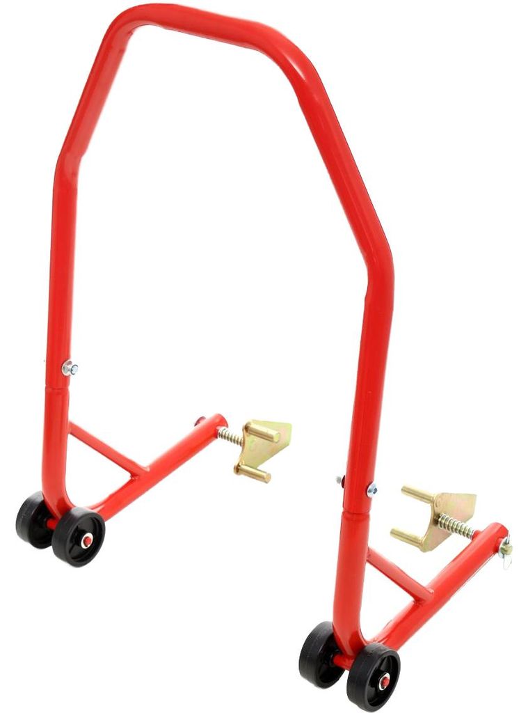 KRAFT&DELE | Motorradständer, für 230-290 mm Reifen, 670 x 445 mm, Motorradheber bis 450 kg, Frontheber