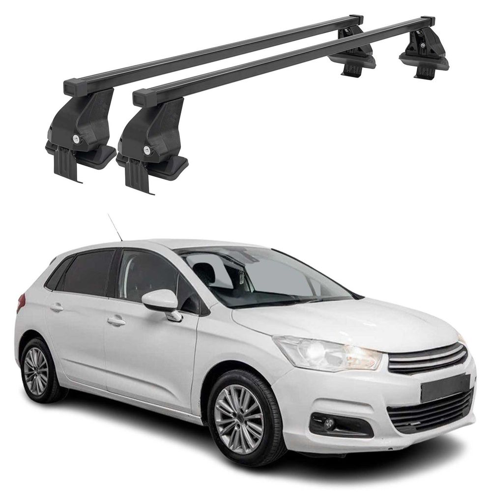 Menabo Dachträger Grundtäger für Citroen C4 2010-2018 50kg Produktbild  KI-generiertes Bild