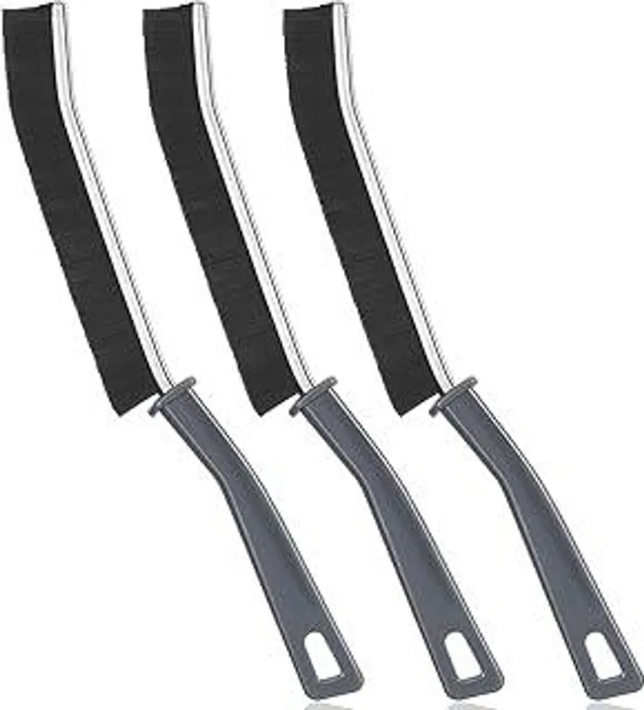 Set 3 Spazzole per Fughe Bagno e Fessure Strette | Pulizia Profonda