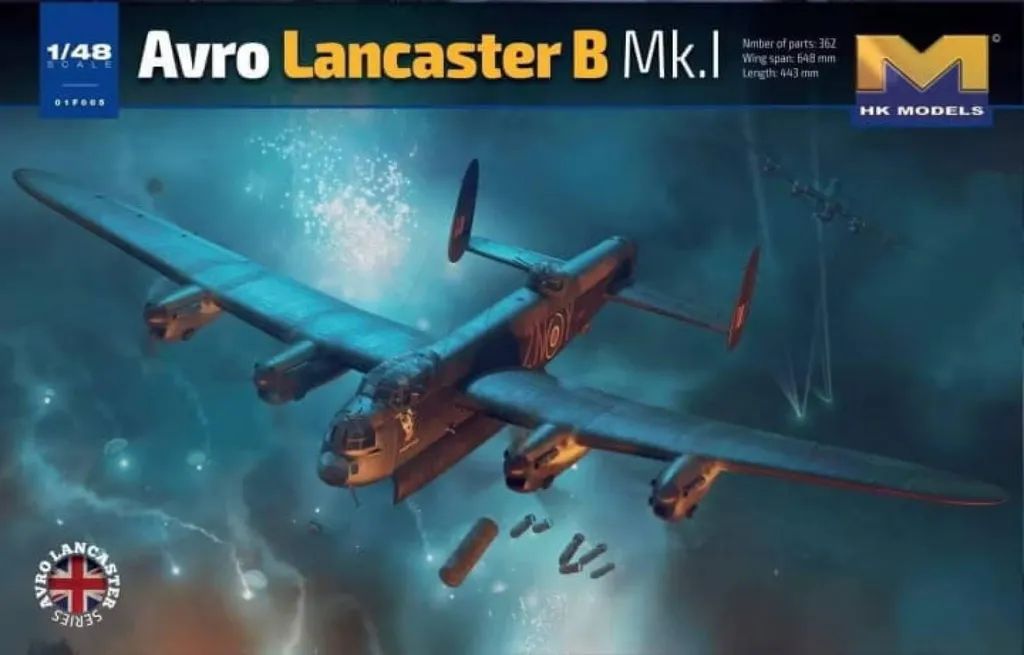 Avro Lancaster B MK.I HKM01F005 Hong Kong Models Haute Précision 1/32