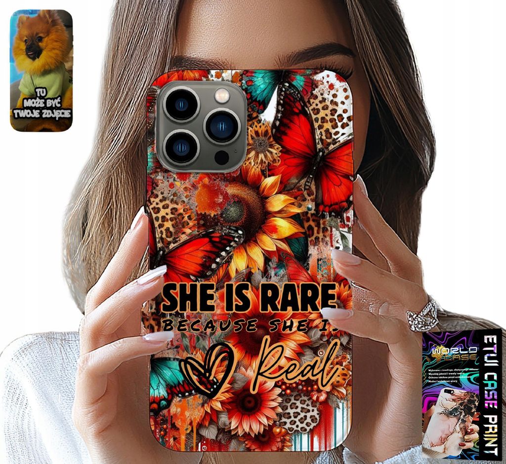 Fall Für Iphone 13 Pro - Sie Ist Selten, Sonnenblumen, Blumen, Schmetterlinge