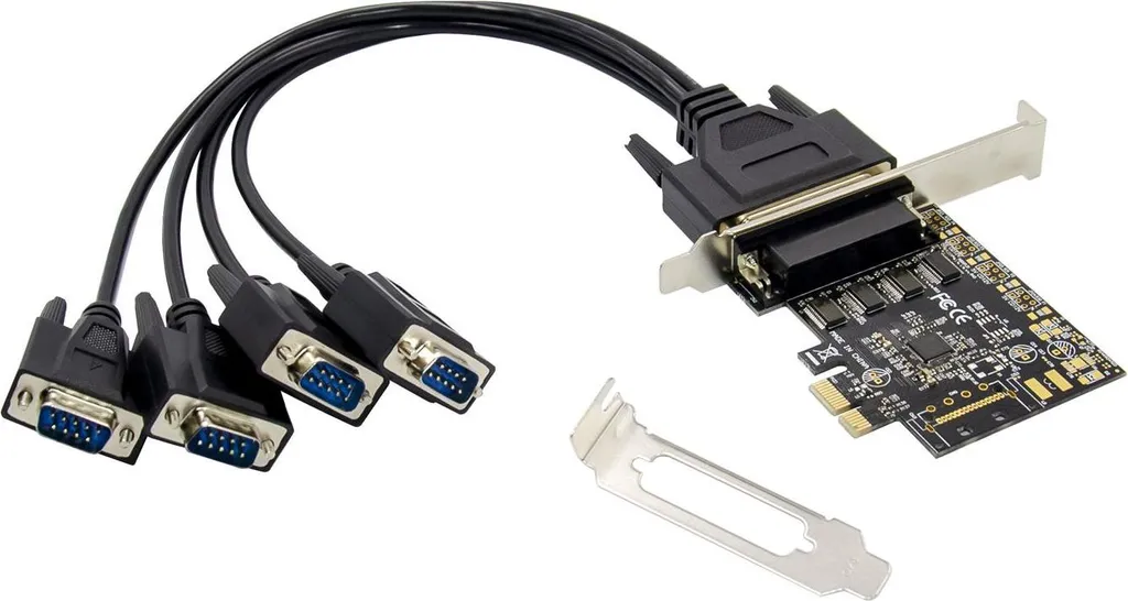 Conceptronic EMRICK12B Scheda PCIe 4 Porte Seriali RS-232 per PC
