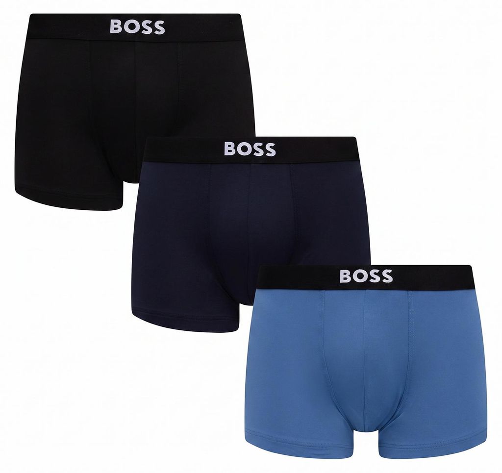 BOSS 3er-Pack Herren-Boxershorts aus Mikrofaser-Stretch Produktbild 