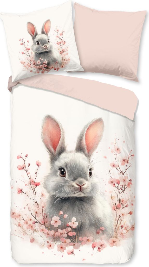 Bettbezug Good Morning 135x200 + 1* 80x80 cm - 100 % Baumwolle - Fien