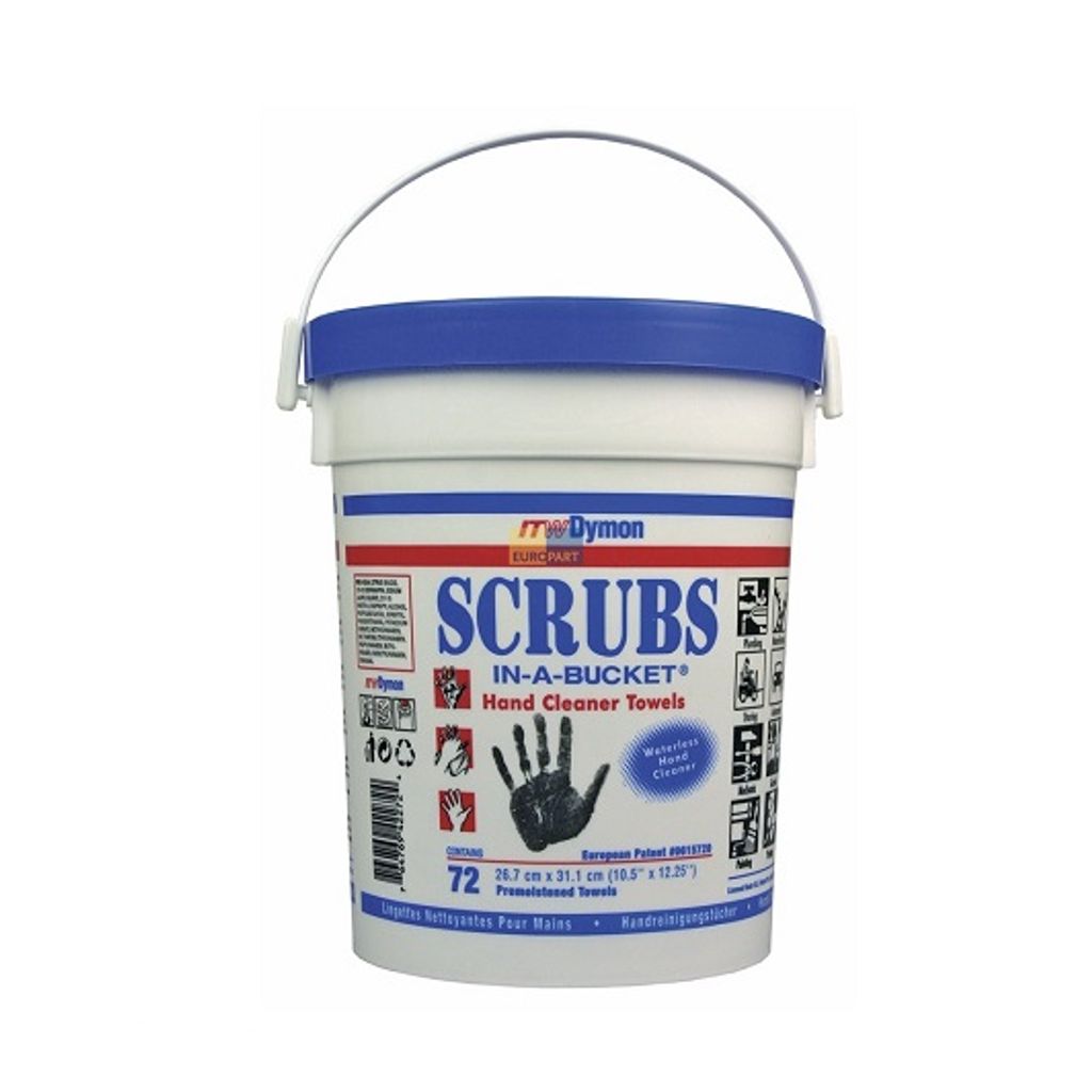 Europart Reinigungstücher für Hand+Flächen ITW Dymon Scrubs, 72er Box