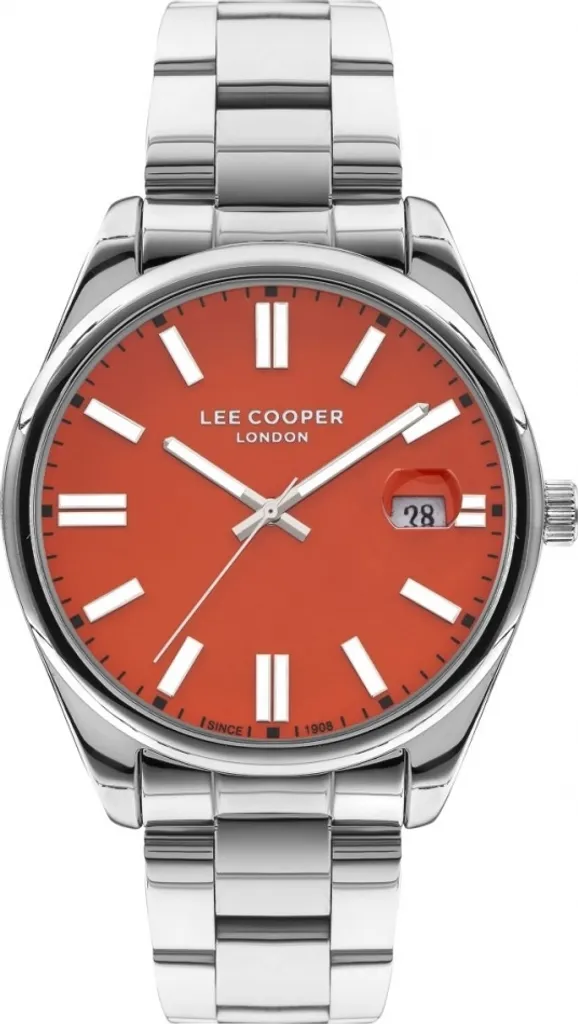 Montre analogique homme Lee Cooper LC07565.380 Orange Style Sport