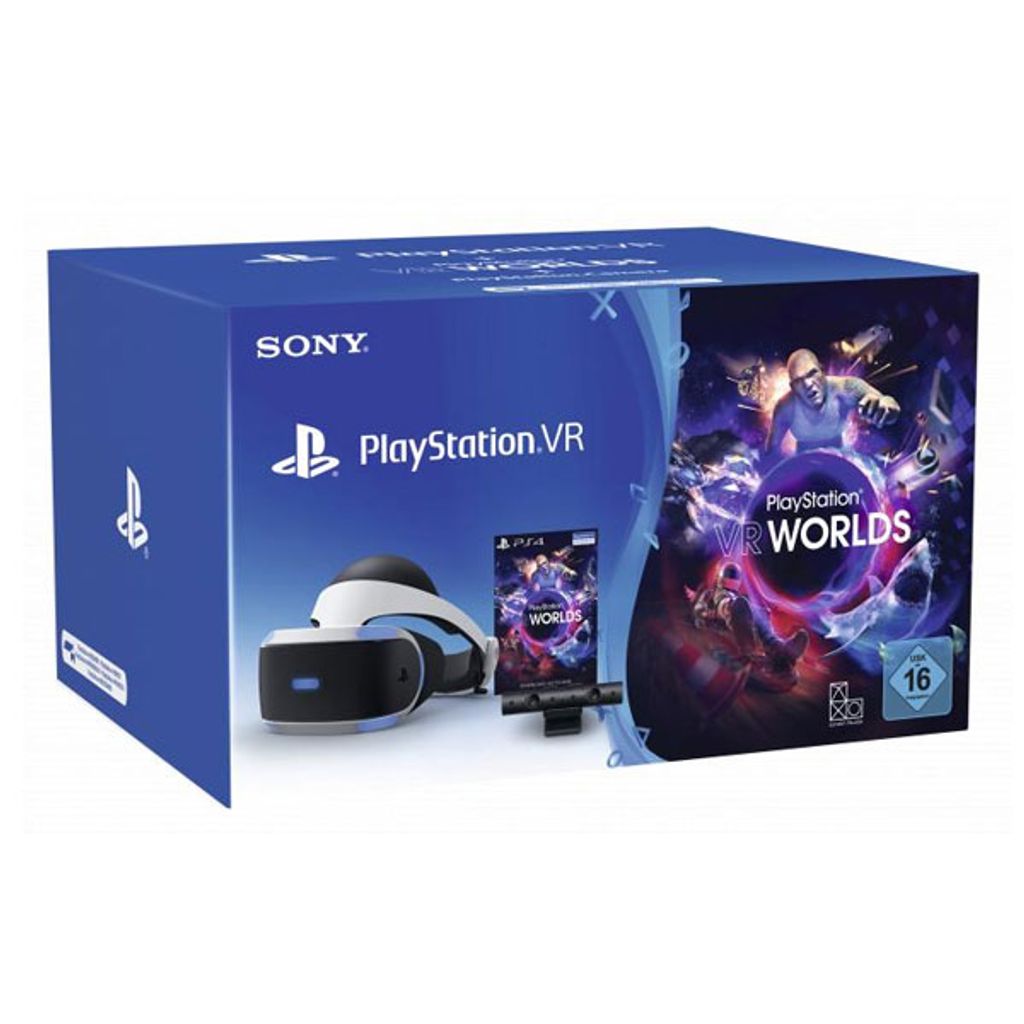 PlayStation VR +Kamera +VR Worlds (V2 CUH-ZVR2) Produktbild 