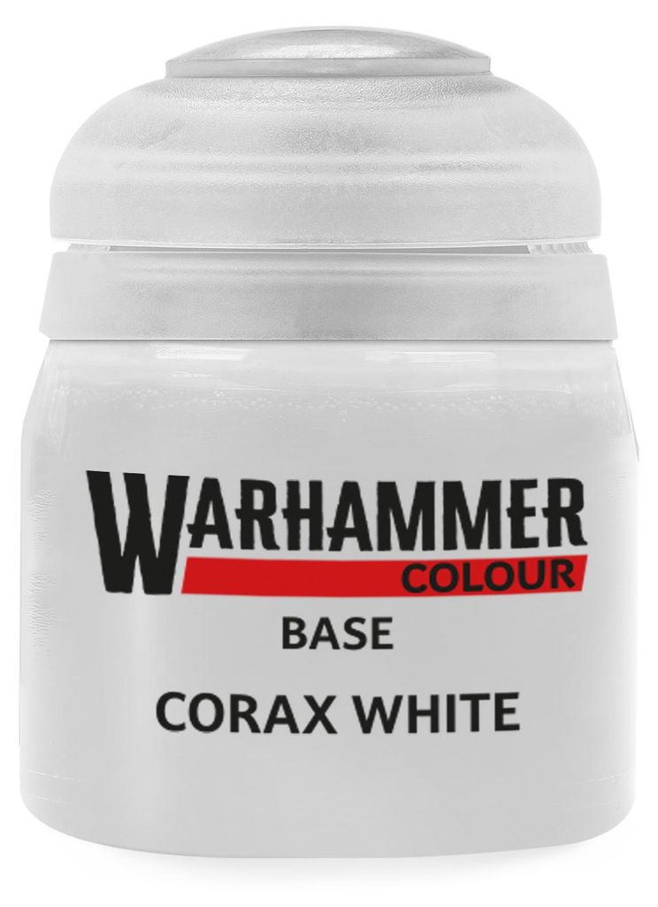 Warhammer Colour Base Corax White 12ml Produktbild 