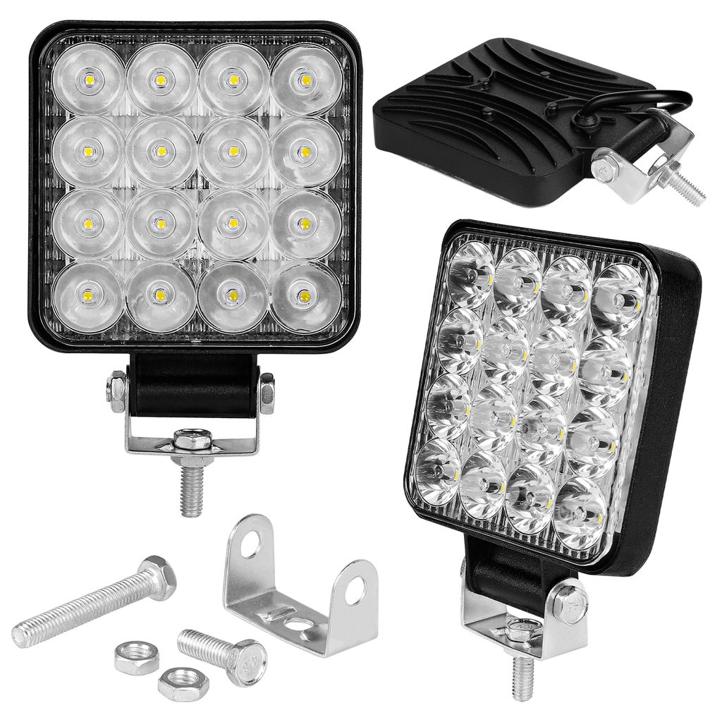 LED pracovné svetlo 10,5x8,5x1,8cm 6000K studená biela Obrázok produktu 